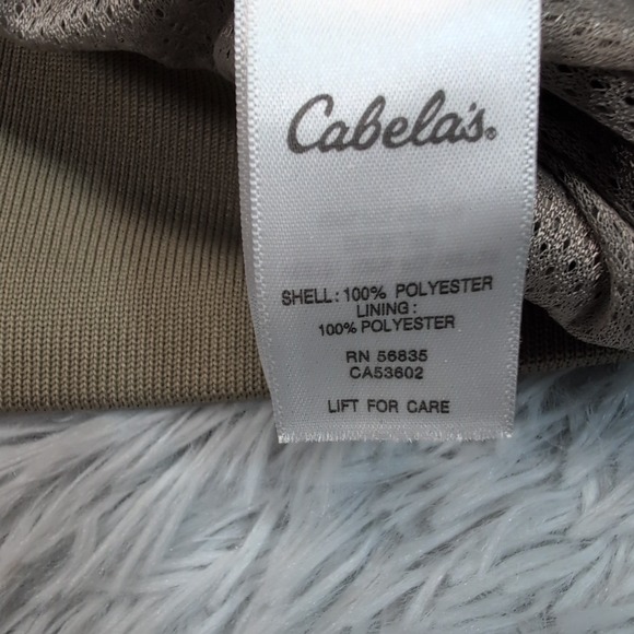 Cabela's Jacket Mens 2XL Beige Windbreaker Gorpcore Outdoor Hunting Athletic‎ - Picture 7 of 11